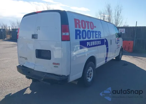 2017 GMC Savana 3500 Work Van z USA, uszkodzony, nr VIN 1GTZ7HFG9H1157392